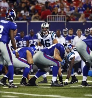 P. Gardent chez les Carolina Panthers