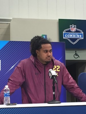 Vita Vea (Washington), grand semi-absent de ce <a href='/nfl'>NFL</a> Scouting Combine 2018
