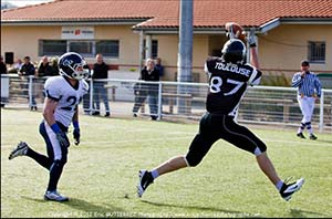 Pierre Bartalan pour le touchdown