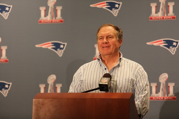 Patriots Head Coach Bill BELICHICK