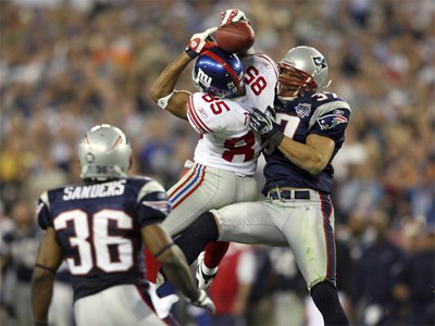 SB XLII : David Tyree russit le Helmet Catch