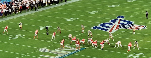 Les Chiefs en attaque au Super Bowl LIV
