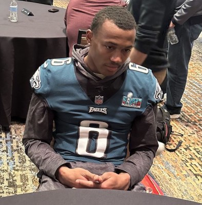 DeVonta Smith au Super Bowl LVII