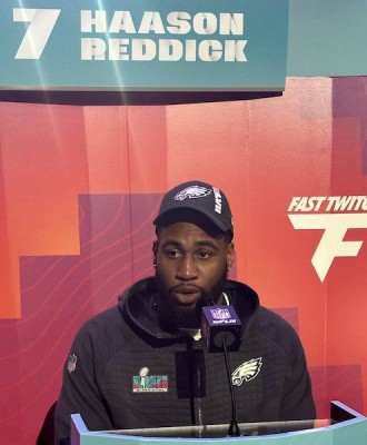 Haason Reddick au Super Bowl LVII