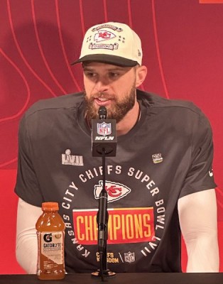 Harrison Butker au Super Bowl LVII