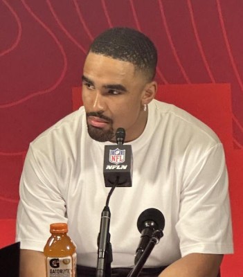 Jalen Hurts au Super Bowl LVII
