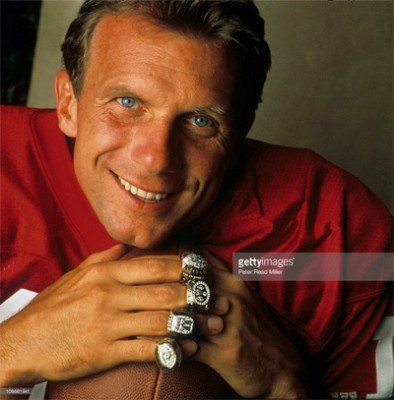 Joe Montana et ses 4 bagues de champions