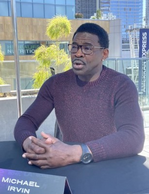 Michael Irvin au Super Bowl LVI