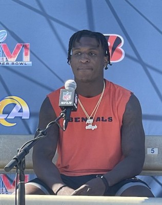 Mike Hilton au Super Bowl LVI