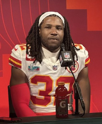 Nick Bolton au Super Bowl LVII
