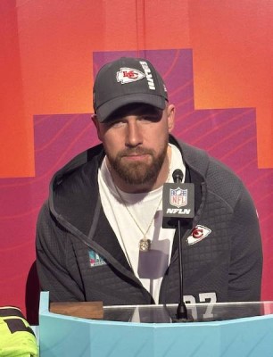 Travis Kelce au Super Bowl LVII