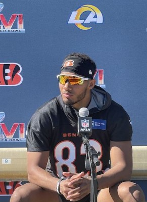 Tyler Boyd au Super Bowl LVI