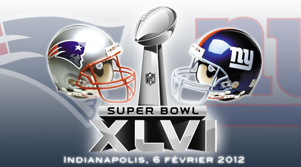 Super Bowl XLVI : New England Patriots vs New York Giants