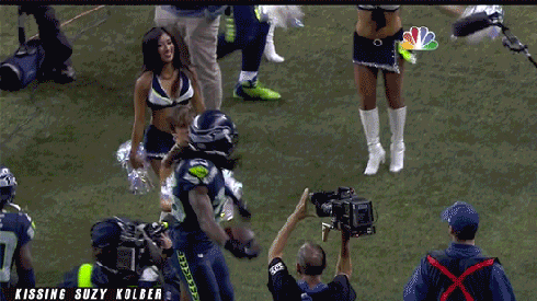 Richard Sherman clbrant sont interception
