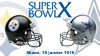 Super Bowl X